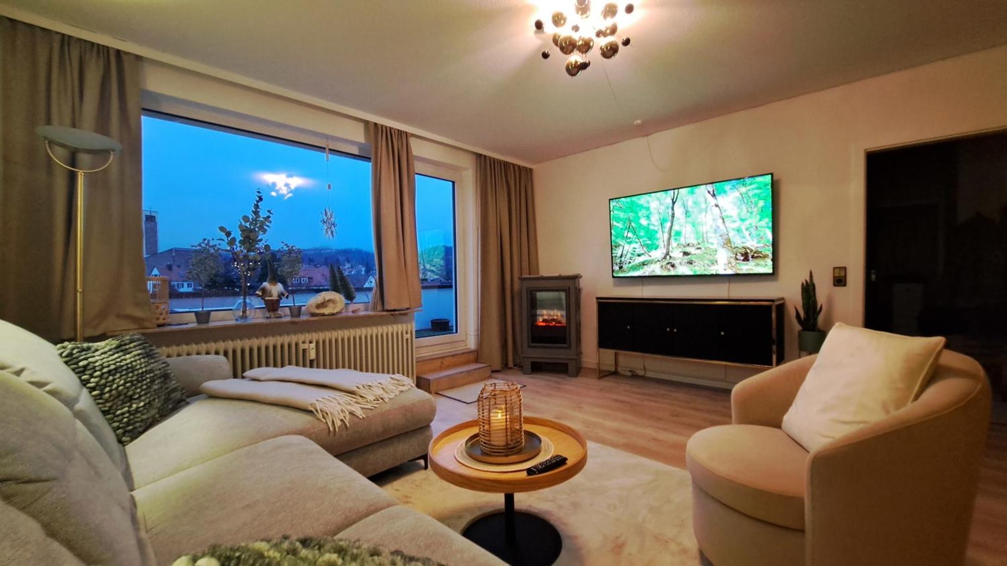 Das Kleine Penthouse Mit Kamin Bad Sachsa Exteriör bild