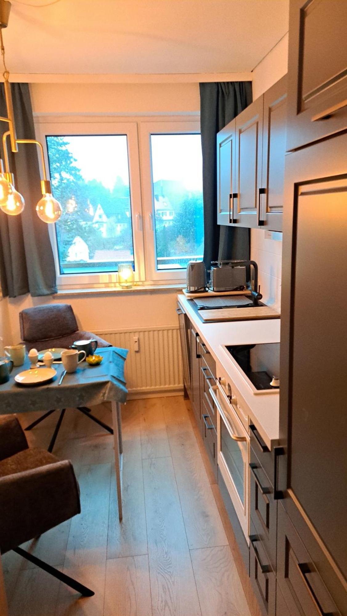 Das Kleine Penthouse Mit Kamin Bad Sachsa Exteriör bild