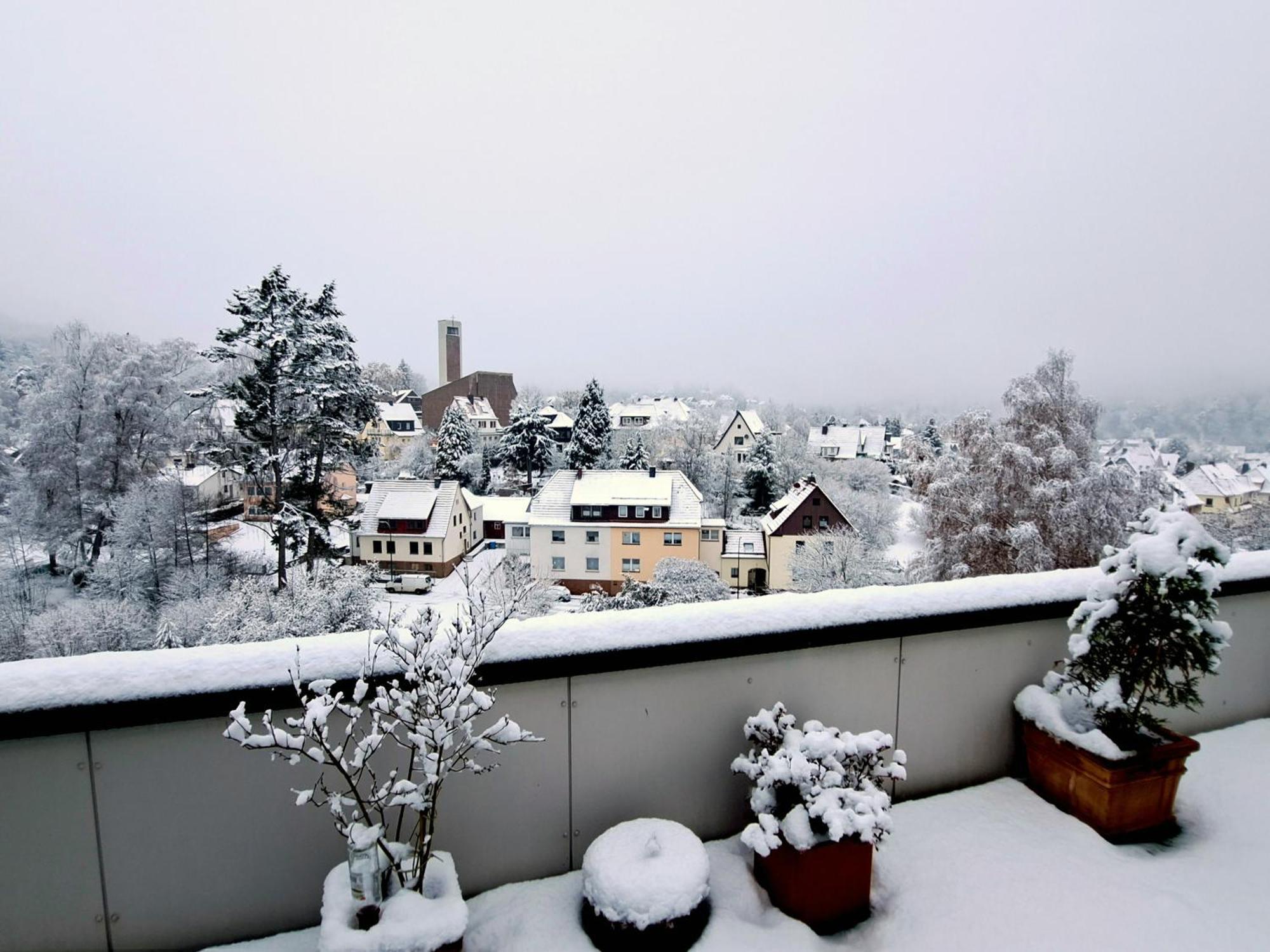 Das Kleine Penthouse Mit Kamin Bad Sachsa Exteriör bild