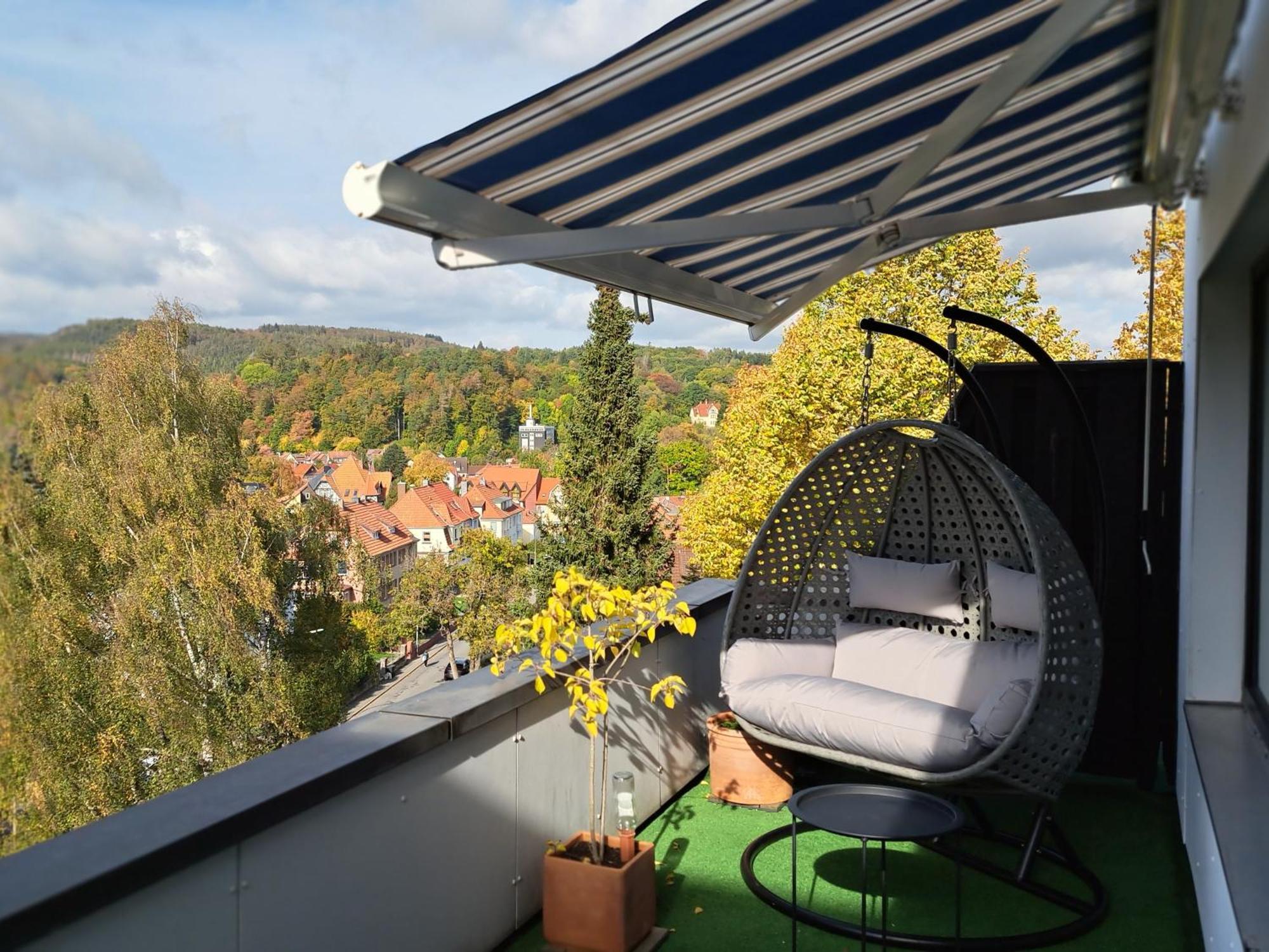 Das Kleine Penthouse Mit Kamin Bad Sachsa Exteriör bild